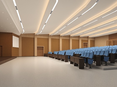 Conference Room of the Report Hall model