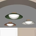 modern ceiling lamp 3d model