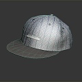 Modern Cap Hat 3d model