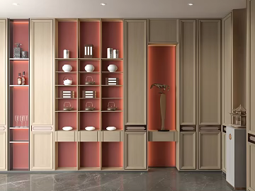 Decorative cabinet (ID:ggaig10787)