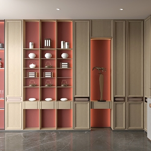 Decorative cabinet 3d model