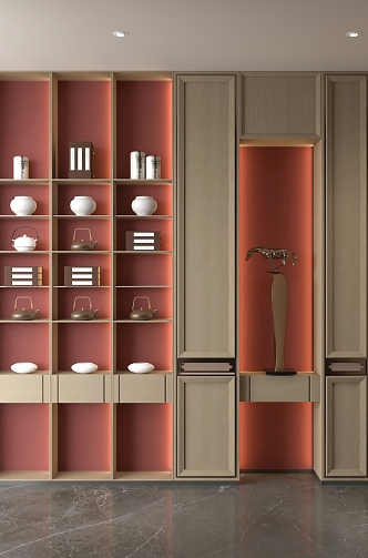 Decorative cabinet 3d model