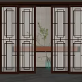 sliding door 3d model