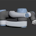 Modern Robot Arm Robot Arm Mechanical Arm Robot Arm Robot Head 3d model