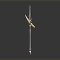 Scepter Ancient Scepter Cane Ancient Scepter Magic Scepter Metal Scepter Classical Scepter Magic Scepter 3d model