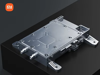 Durable Heavy Duty Industrial Equipment with Metal Structure Secure Screws and Interfaces 3d model