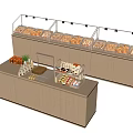 Modern Bread Container 3d model