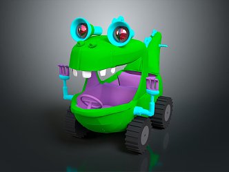 Modern children's toy car toy car children's toy 3d model