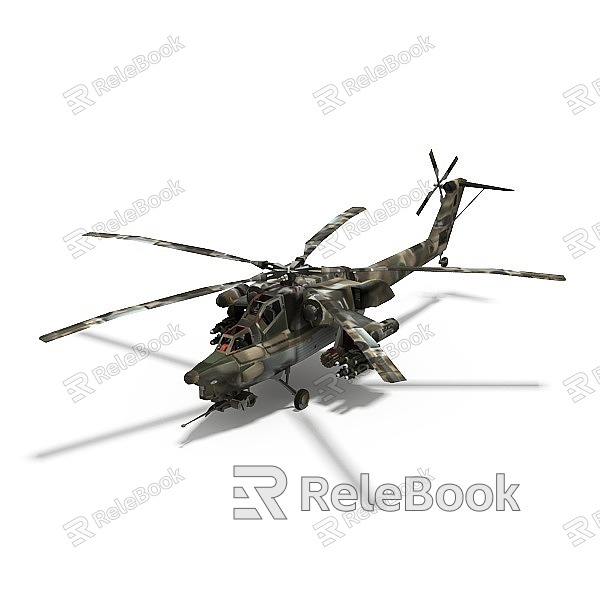 modern helicopter helicopter model