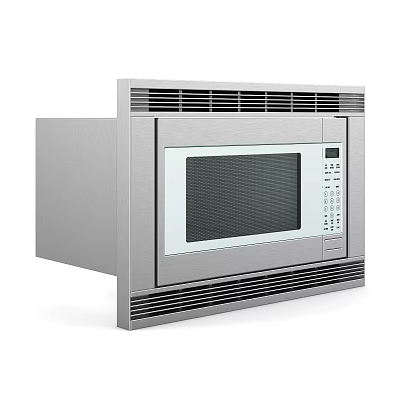 Inlaid Oven Microwave Kitchen Appliances 3d model