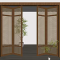 sliding door 3d model