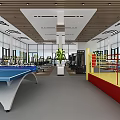 Modern Fitness Gym Interior With Spacious Layout Workout Equipment And Large Windows