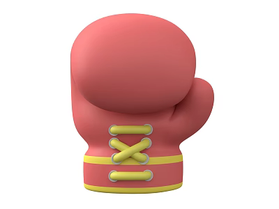 Modern Boxing Gloves 3d model Modern Boxing Gloves 3d model