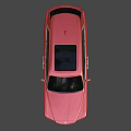 Red Rolls Royce Luxury SUV With Sleek Exterior Black Wheels And Chrome Accents