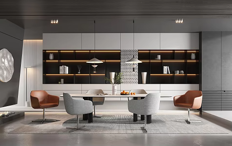 Modern Restaurant 3d model