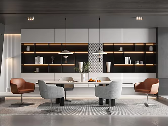 Modern Restaurant 3d model