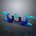 Cold weapons Sword Axe Hook Fork Spear Trident Melee Weapon Military 3d model