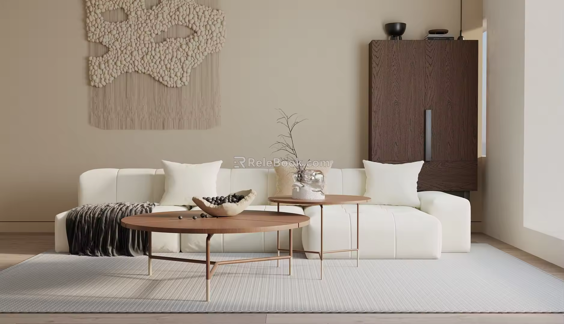 Sofa combination 3d model