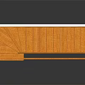 Wooden Staircase With Black Metal Railing Wooden Handrail And Steps