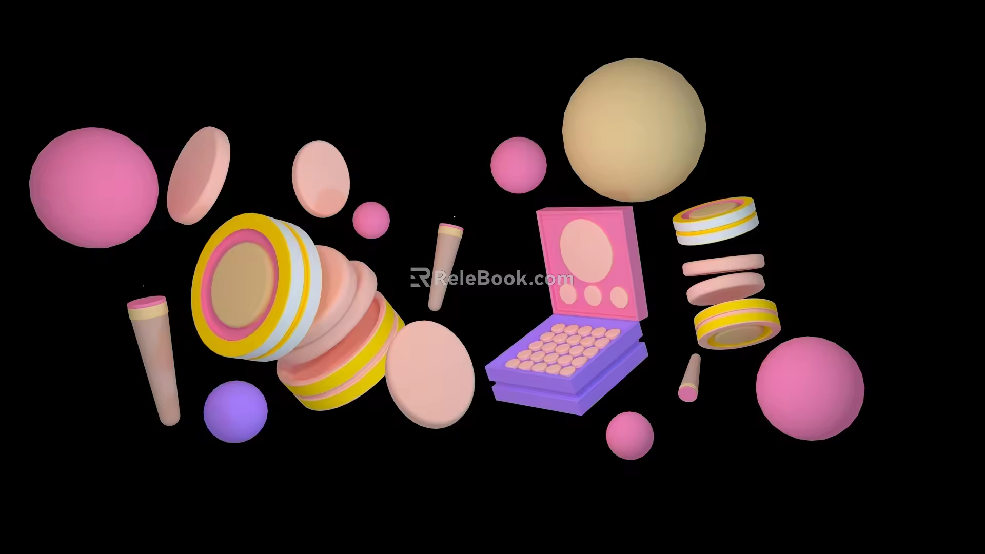 E-commerce signboard 3d model