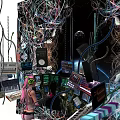 Professional Commercial Audio Equipment For Music Production With Mixing Consoles Displays And Speakers