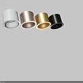 Modern Decorative Downlights For Home In White Light Gray Gold And Black Colors