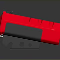 Red And Black Daily Living Essential With Compact Design For Home Use