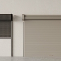 Rolling shutter door 3d model