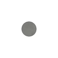 Concrete Sphere Decorative Component On Wooden Tabletop With Rough Textured Gray Wall