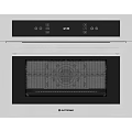 Hitachi Built In Stainless Steel Oven With Control Panel For Modern Kitchen