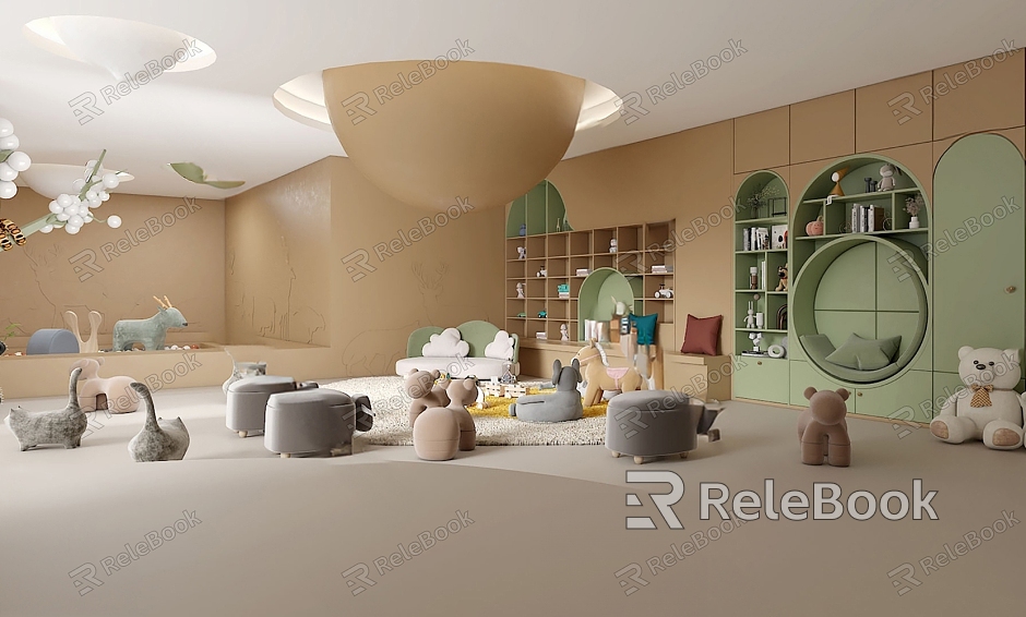 Children's recreation room model