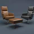 Computer Chair Office Chair Boss Chair 3d model