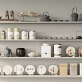 New Chinese Tea Set 3d model