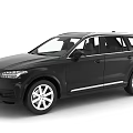 Stylish Black Volvo SUV Featuring Modern Design Sleek Exterior And Alloy Wheels