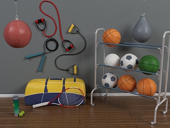 Modern Sporting Goods Sporting Equipment 3d model