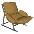 Single sofa 3d model