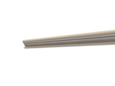 Modern Decorative Corner Trim For Interior Design With Sleek Surface And Durable Build 3d model