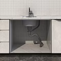 Stainless Steel Kitchen Sink Double Bowl Design With Faucet And Drainer