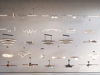 Living Room Chandelier Simple Atmospheric 2024 Living Room Lamp Dining Room Lamp Zhongshan Lamps Whole House Package Nordic Chandelier 3d model