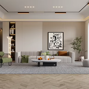 Living room 3d model