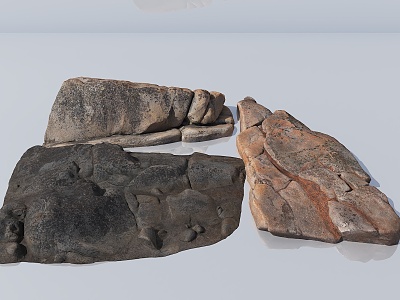 Sandstone Stone Pebble Shaped Stone Seaside Stone Reef Cliff Rock Mine Stone Cliff Rock Strange Stone Sea Stone Canyon 3d model