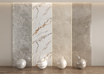 Marble Background Wall Marble Wall Panel Marble Wall Trim Panel 3d model