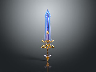 Ancient Sword Game Sword Magic Sword Magic Sword Magic Sword Magic Sword Magic Sword Officer Sword 3d model