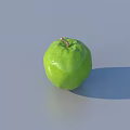 Fresh Green Fruits Arranged In Wire Basket For Healthy Kitchen