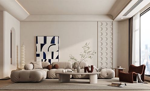 The Silent Living Room 3d model