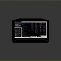 Gaming Laptop With High Performance Display Colorful Charts And Illuminated Keyboard