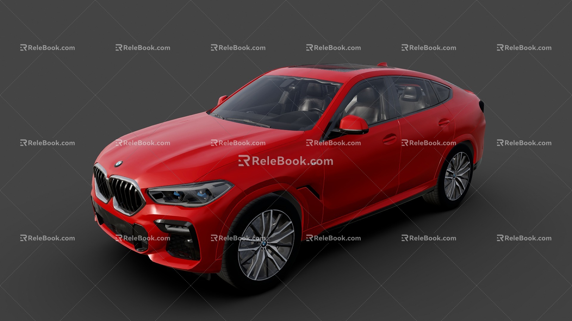 BMW Car BMW SUV BMW X6 BMW X6 3d model