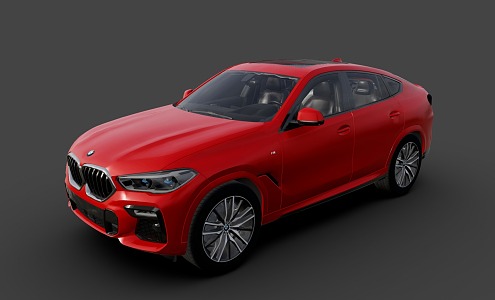 BMW Car BMW SUV BMW X6 BMW X6 3d model