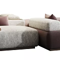 Modern Combination Sofa Combination Leisure Sofa Office Sofa Hotel Lobby Sofa Simple Sofa 3d model