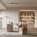 Modern study 3d model